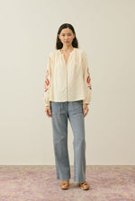 Louise Misha Akania blouse - Natural