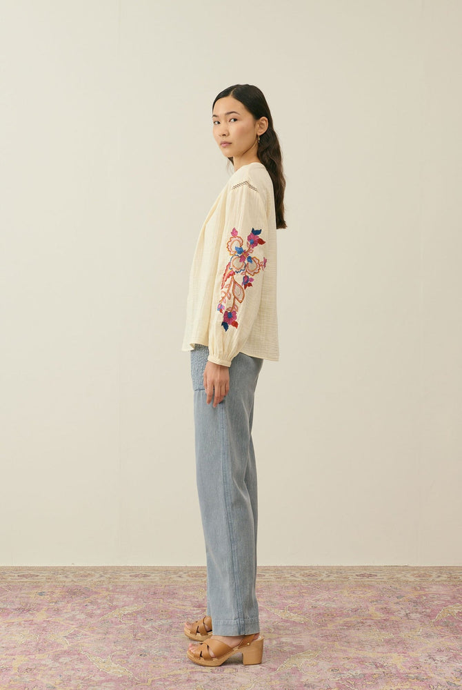 Louise Misha Akania blouse - Natural