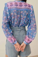 Louise Misha Jane shirt - Blue Capri cove