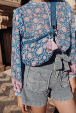 Louise Misha Jane shirt - Blue Capri cove
