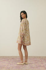 Louise Misha Janice dress - Cream mimosa spring