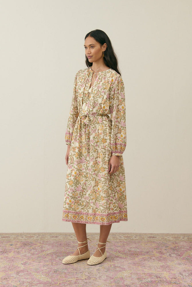 Louise Misha Martina dress - Cream mimosa spring