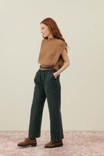 Louise Misha ARLOVIE PANTS Charcoal