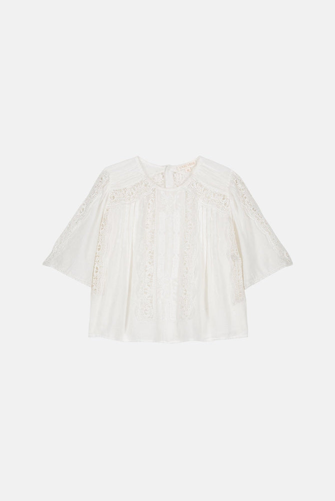 Louise Misha Ingrid blouse - Off white