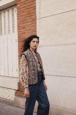 Louise Misha JANIA BLOUSE Cream Poem