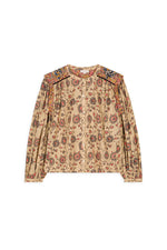 Louise Misha JANIA BLOUSE Cream Poem
