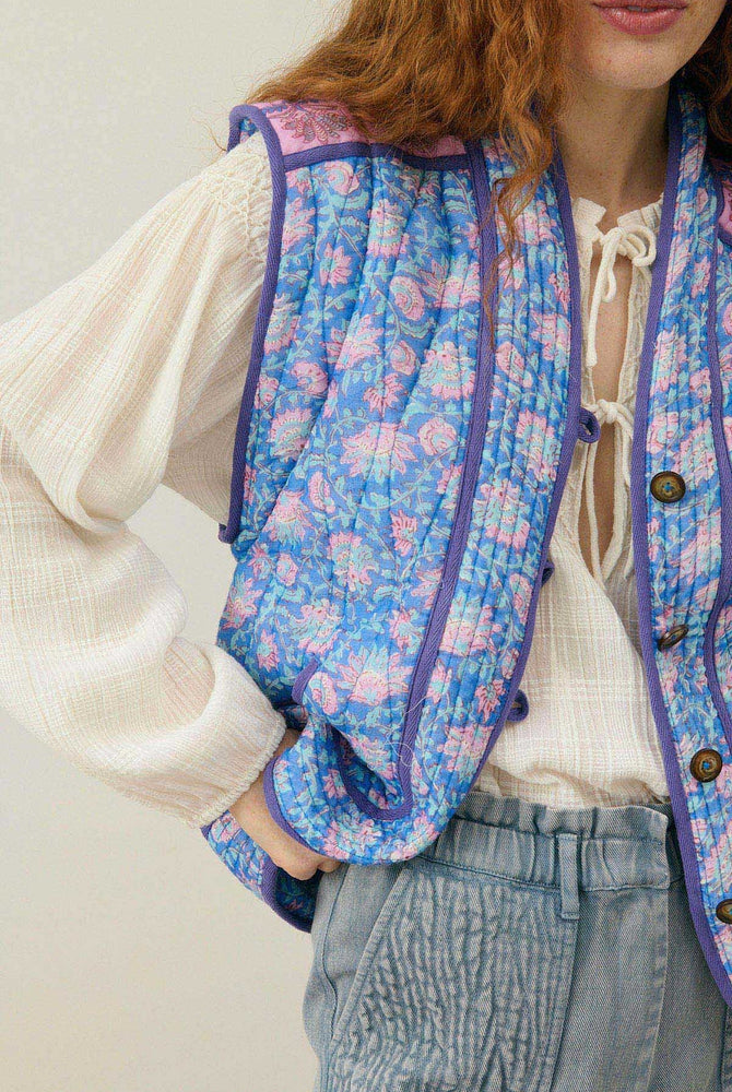 Louise Misha Nelina jacket - Blue Capri cove
