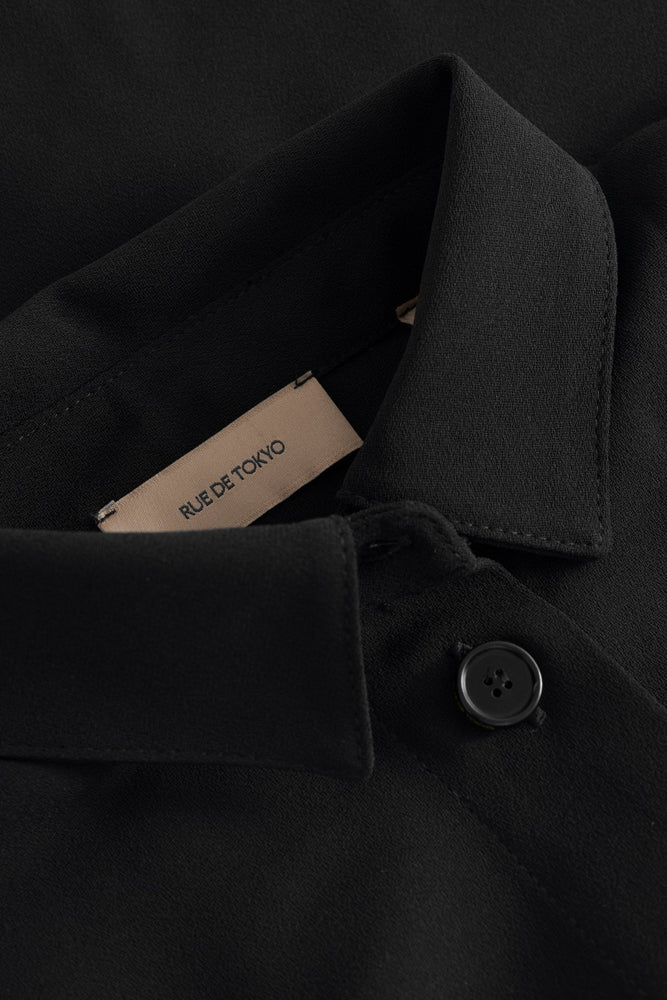 Rue De Tokyo CANDRA HEAVY CREPE Black