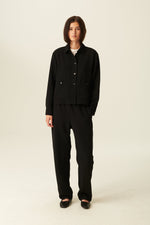 Rue De Tokyo CANDRA HEAVY CREPE Black
