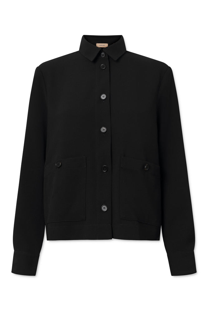 Rue De Tokyo CANDRA HEAVY CREPE Black