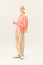 Rue De Tokyo Pia Organic Garment Dyed Poplin Pants - Beige
