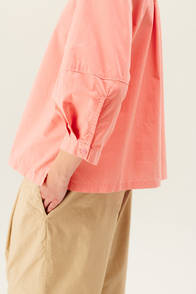 Rue De Tokyo Pia Organic Garment Dyed Poplin Pants - Beige