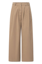Rue De Tokyo PRUDIE PRE DYED TWILL PANTS Light Brown