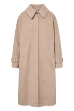 Rue De Tokyo CORELIE HEAVY WOOL COAT Beige Melange