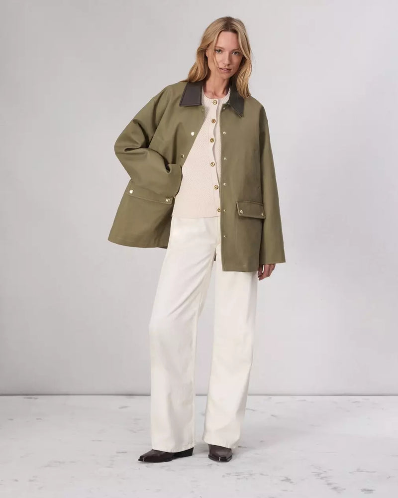 Rag & Bone Cassidy Cotton Jacket Army