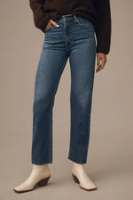 Rag and Bone Harlow Ankle Straight Jeans