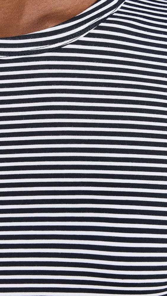 Rag & Bone Luca Striped Tee Black/White