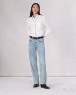 Rag and Bone Maxine Blanket Stitch Shirt