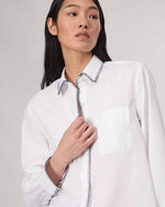 Rag and Bone Maxine Blanket Stitch Shirt