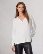 Rag and Bone The Knit Polo White