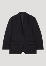 Róhe High Vent Tailored Jacket Black