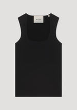 Róhe BUSTIER-SHAPED KNITTED TANKTOP