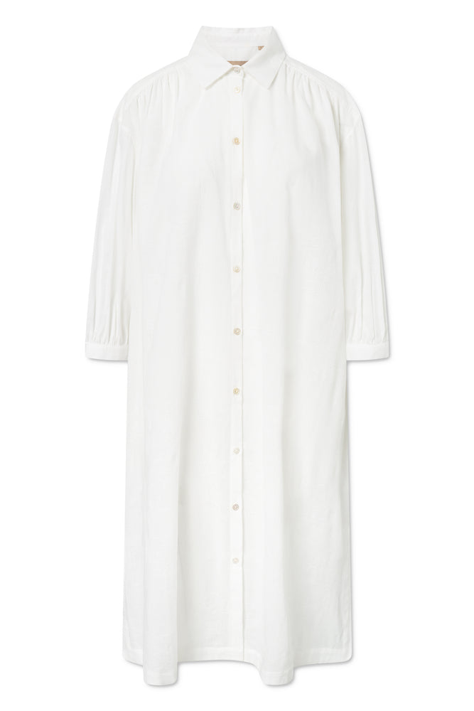 Rue De Tokyo DOUKU Transparent Flower Dress - White