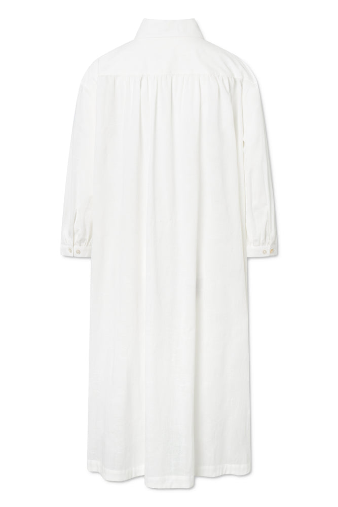 Rue De Tokyo DOUKU Transparent Flower Dress - White