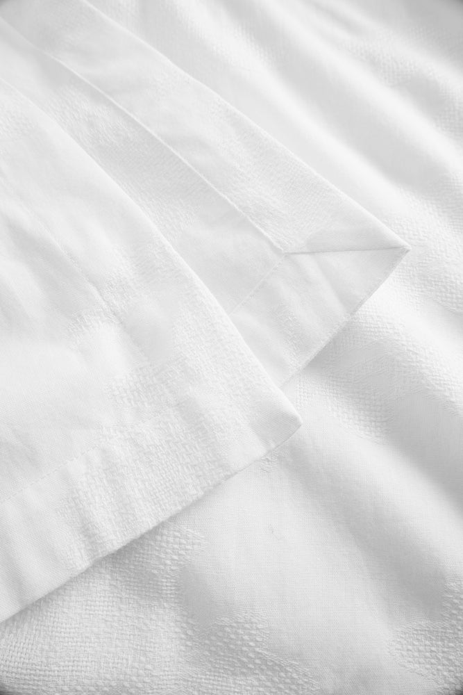 Rue De Tokyo DOUKU Transparent Flower Dress - White