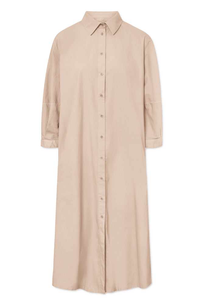 Rue De Tokyo DUNE Poplin Dress - Beige