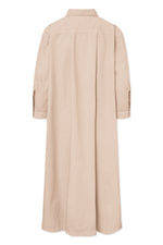 Rue De Tokyo DUNE Poplin Dress - Beige
