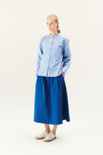 Rue De Tokyo PEN Pre Dyed Twill Skirt - Blue