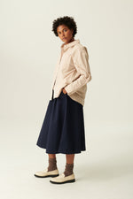 Rue De Tokyo PEN Pre Dyed Twill Skirt - Dark Navy