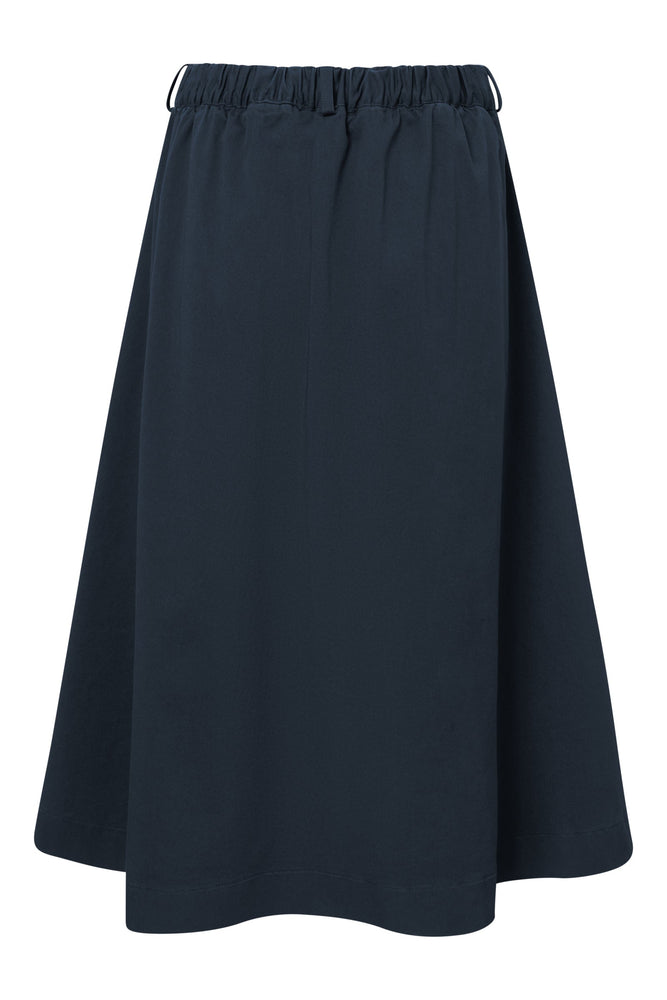 Rue De Tokyo PEN Pre Dyed Twill Skirt - Dark Navy