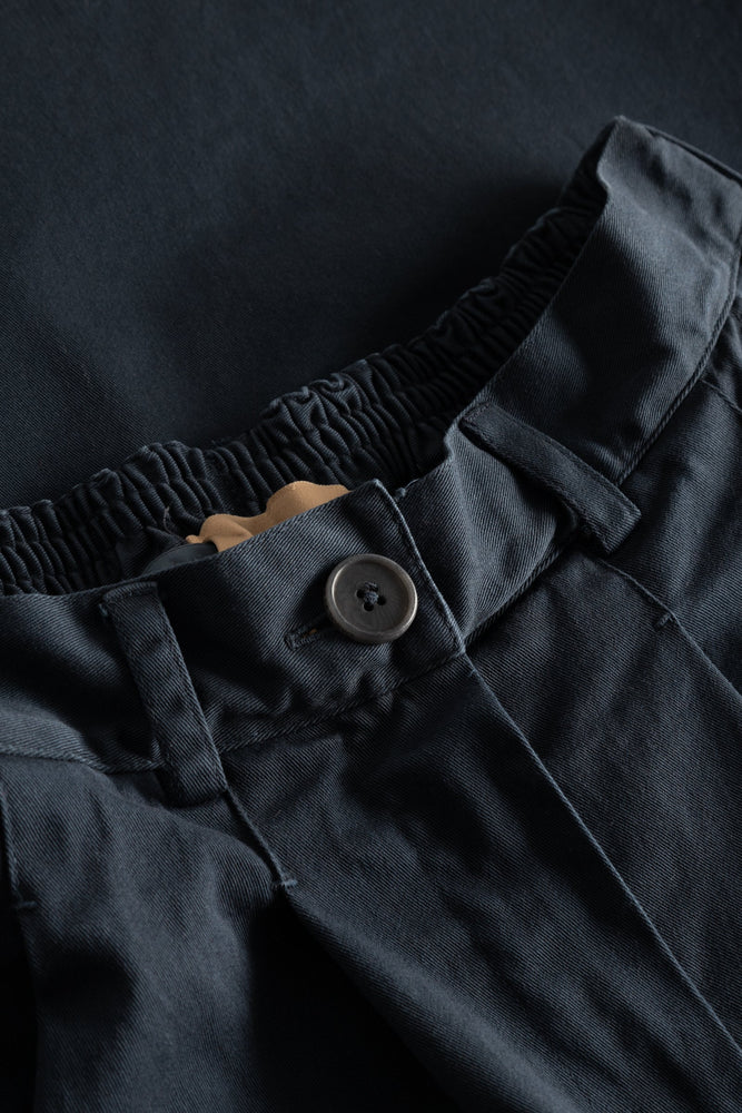 Rue De Tokyo PEN Pre Dyed Twill Skirt - Dark Navy