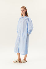 Rue De Tokyo DOUKU Cotton Dress - Light blue