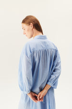 Rue De Tokyo DOUKU Cotton Dress - Light blue