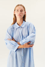 Rue De Tokyo DOUKU Cotton Dress - Light blue
