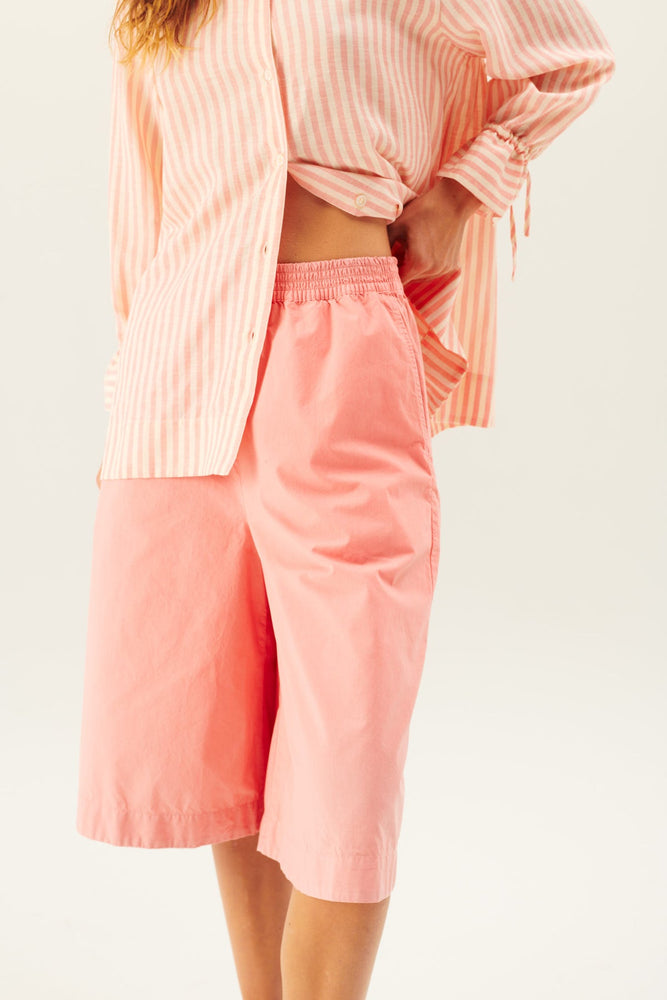Rue De Tokyo PECHE Poplin Shorts - Peach Pink