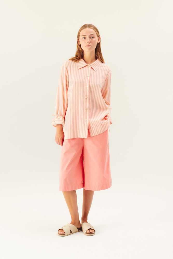 Rue De Tokyo PECHE Poplin Shorts - Peach Pink
