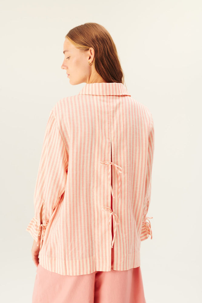 Rue De Tokyo PECHE Poplin Shorts - Peach Pink