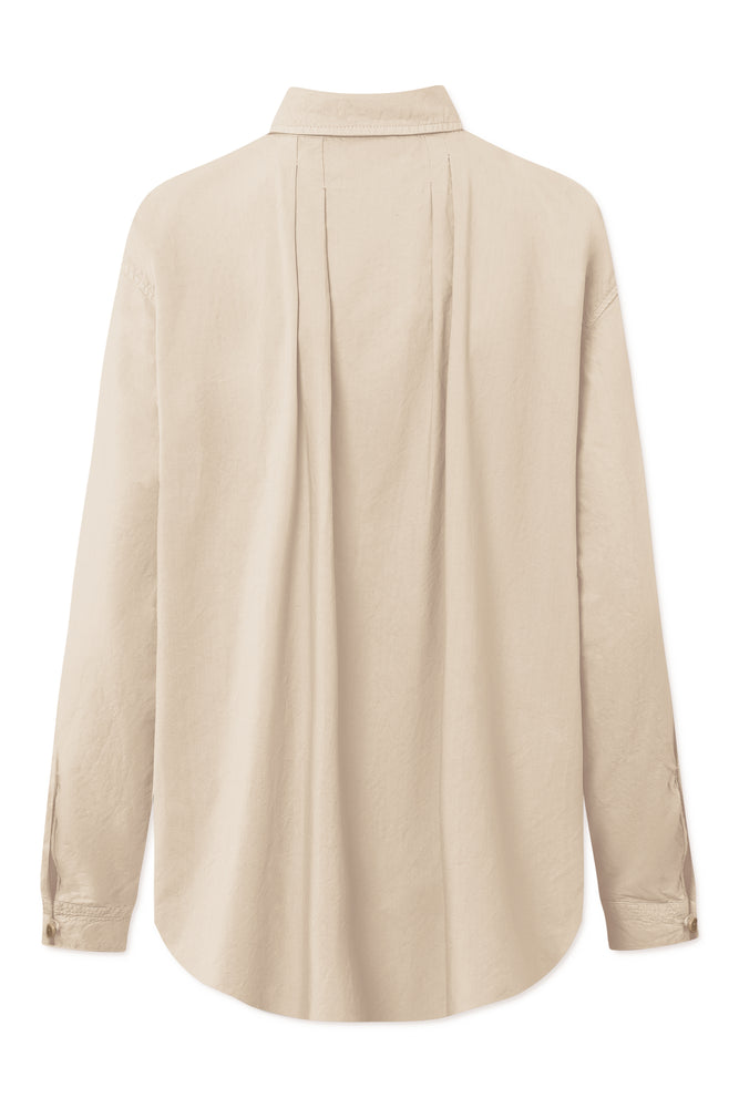 Rue De Tokyo SHELBY Poplin Shirt - Beige