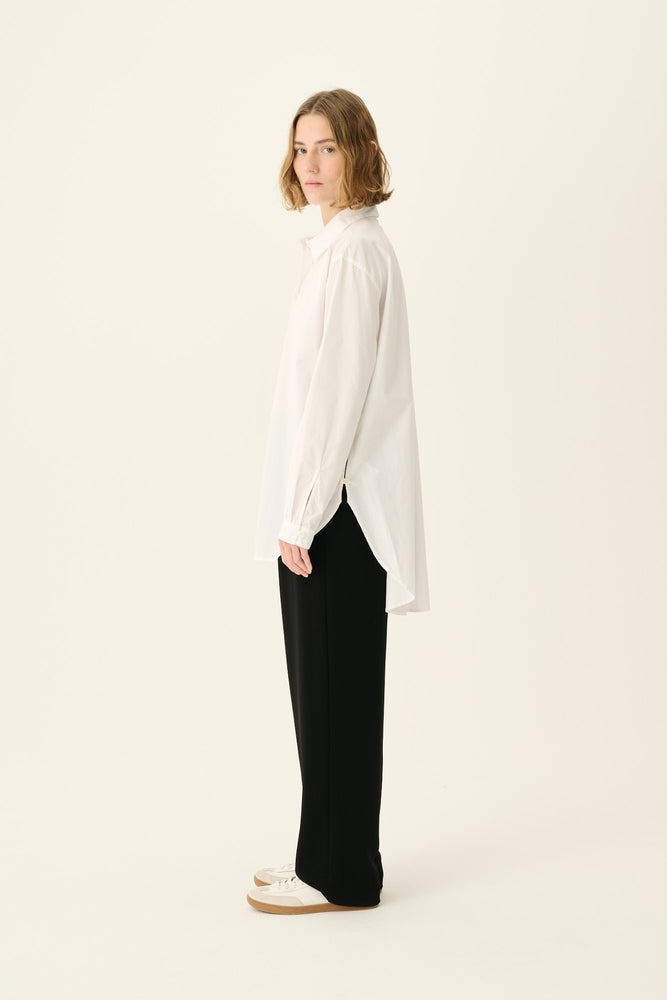 Rue De Tokyo SHELBY Poplin Shirt - White