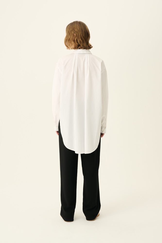 Rue De Tokyo SHELBY Poplin Shirt - White