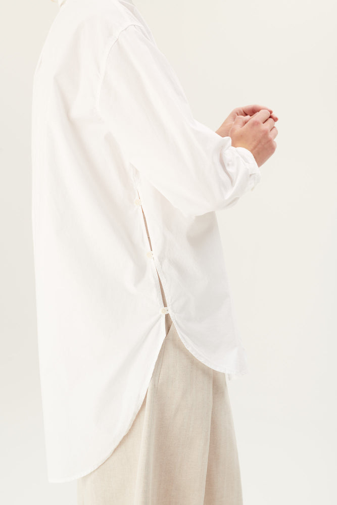 Rue De Tokyo SHELBY Poplin Shirt - White
