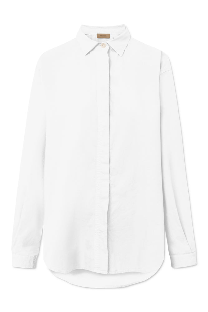 Rue De Tokyo SHELBY Poplin Shirt - White