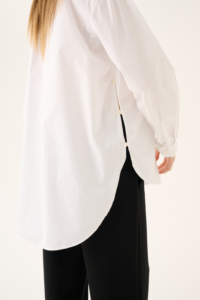 Rue De Tokyo SHELBY Poplin Shirt - White