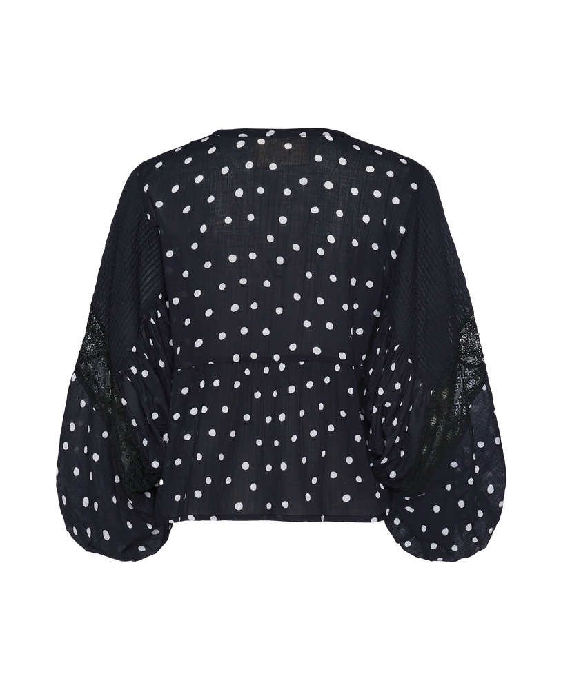 Sissel Edelbo Bibi Top - Black Dots