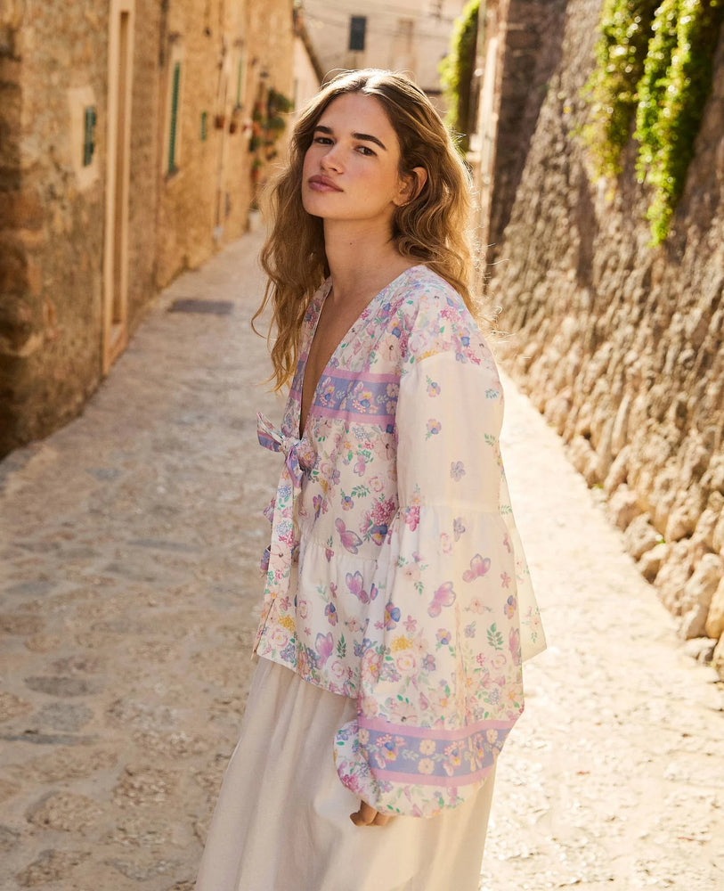 Sissel Edelbo Pastel Top - Pastel Florals