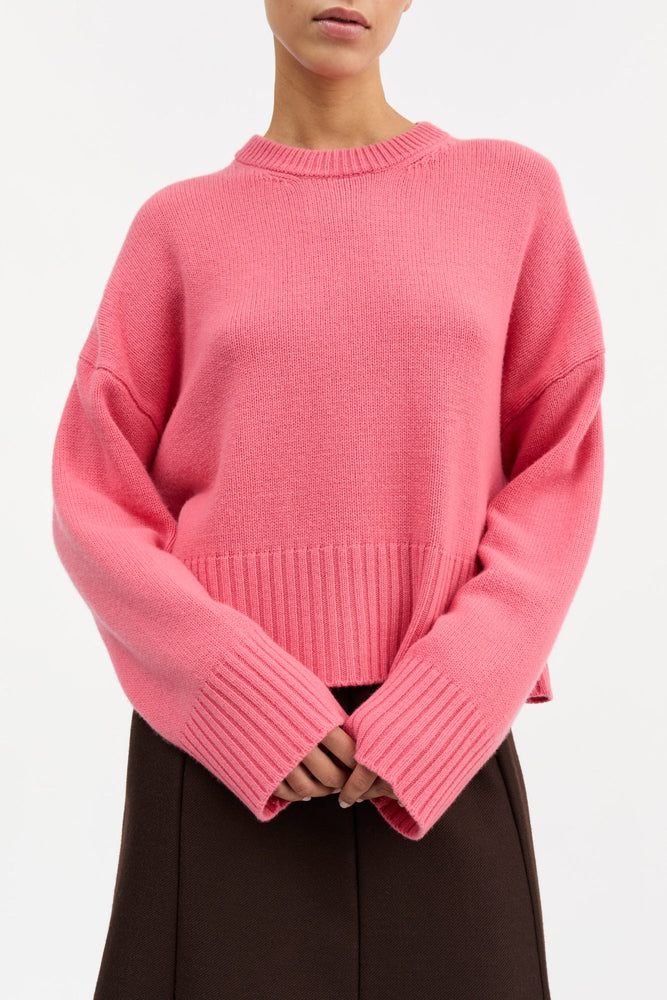 Skall Studio Campa jumper - Hot pink